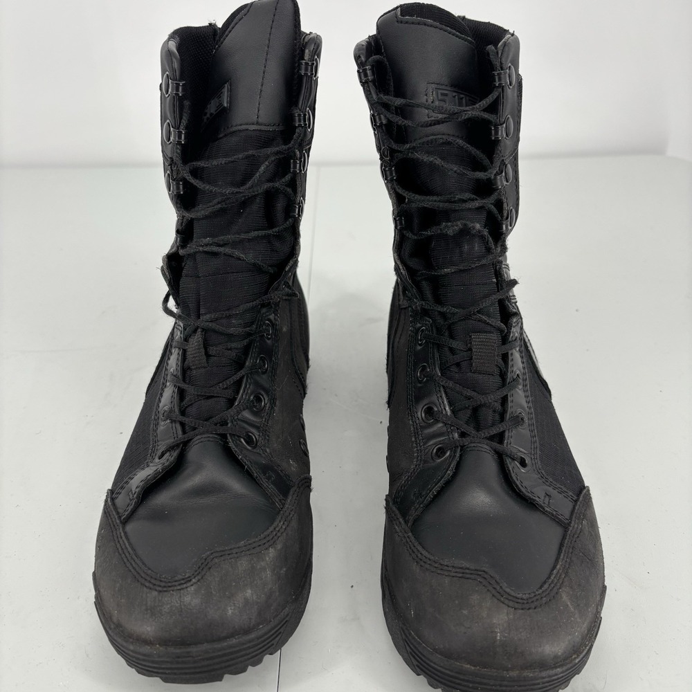 5.11 Tactical Boots Mens 9 Black Lace Up Combat‎ Tactical Military Style Patrol
